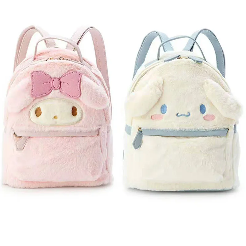 Новинка кавайная Sanrioed My Melody Cinnamoroll мультяшная плюшевая сумка аниме мягкие