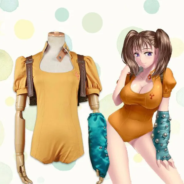 Костюм для косплея Семь смертных грехов Nanatsu no Taizai Диана| |