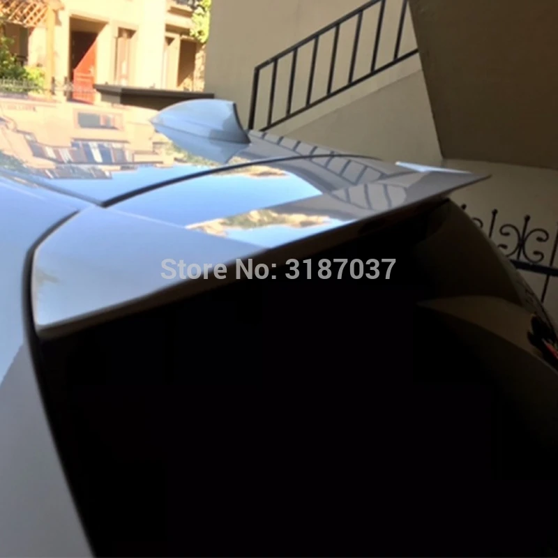 Для BMW F20 116 118 120 125 M135I 2012-2015 ABS пластик Неокрашенный задний спойлер на крыло крышу