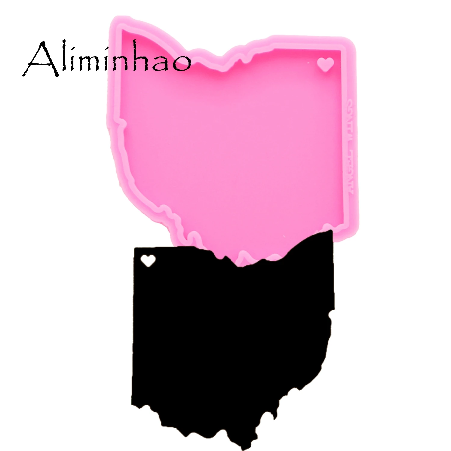 Блестящие силиконовые формы DY0221 из США штат Огайо форма сделай сам для