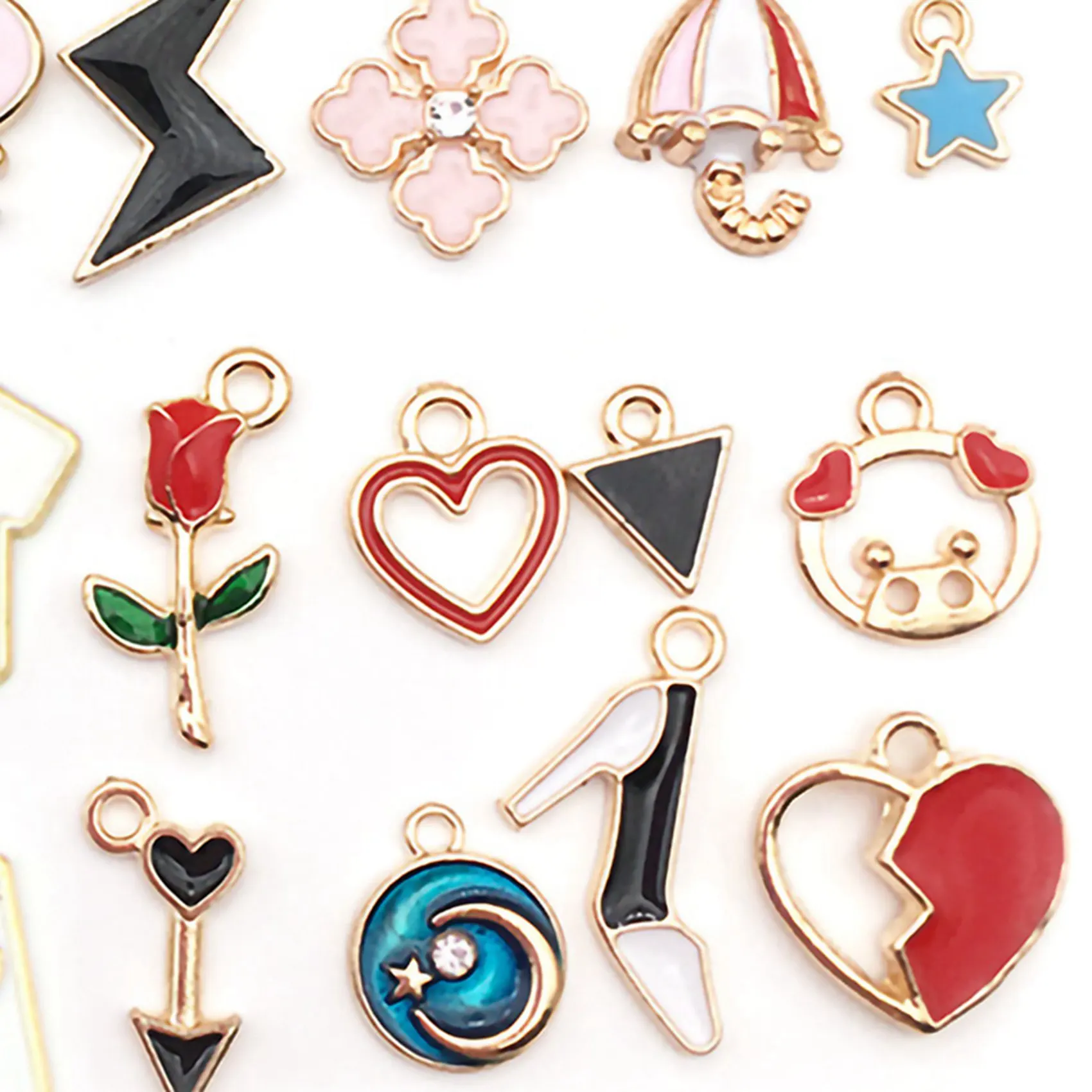 Ювелирные изделия из сплава подвеска в виде капли масла 30 капель с 31 комплектом |