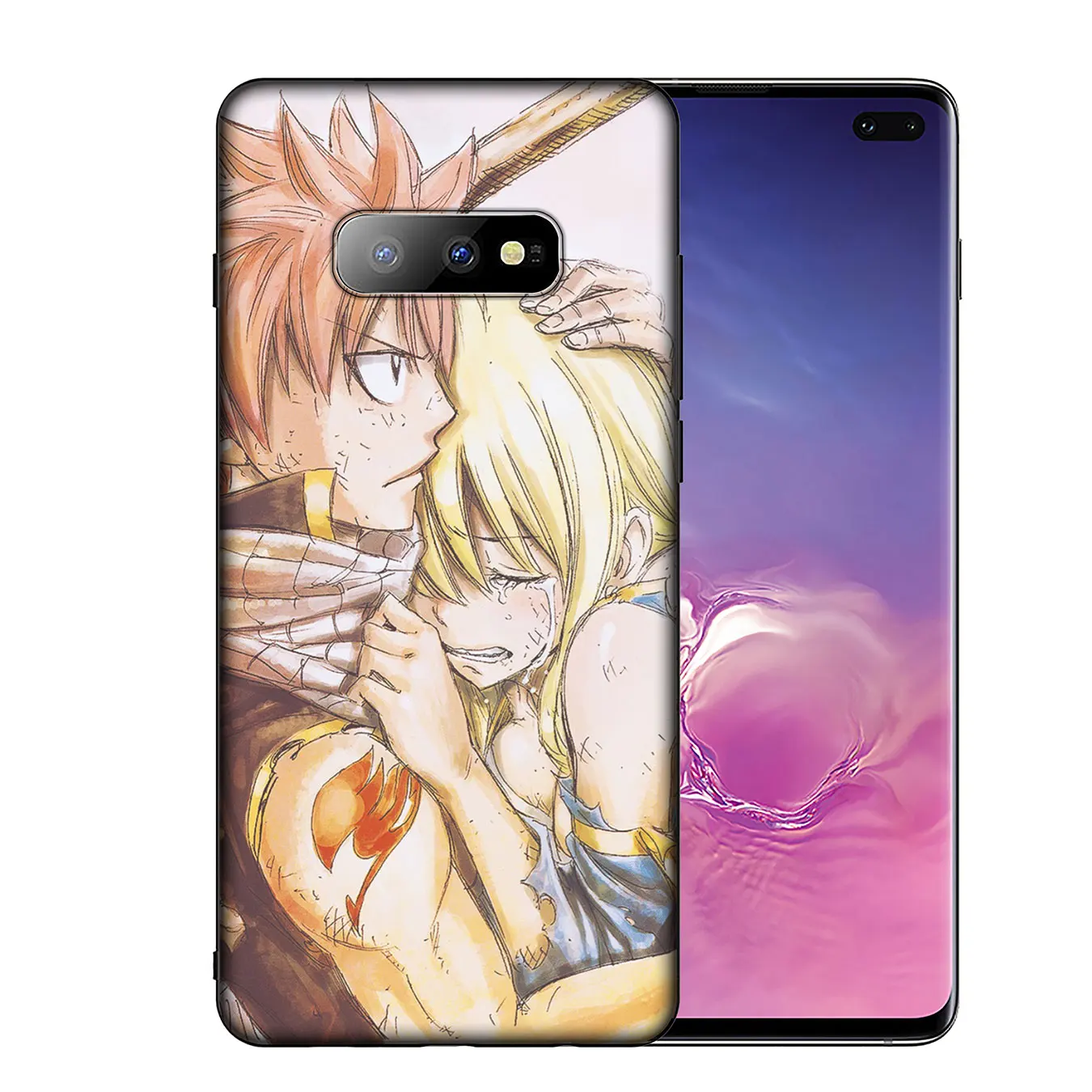 Мягкий чехол для телефона IYICAO с логотипом Аниме Манга Фея хвост Samsung Galaxy S20 Ultra S10e S9