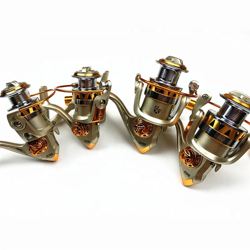 K8356 Спиннинг Рыболовная катушка рыболовная для катушки 5 2: 1 12BB упорные шариковые