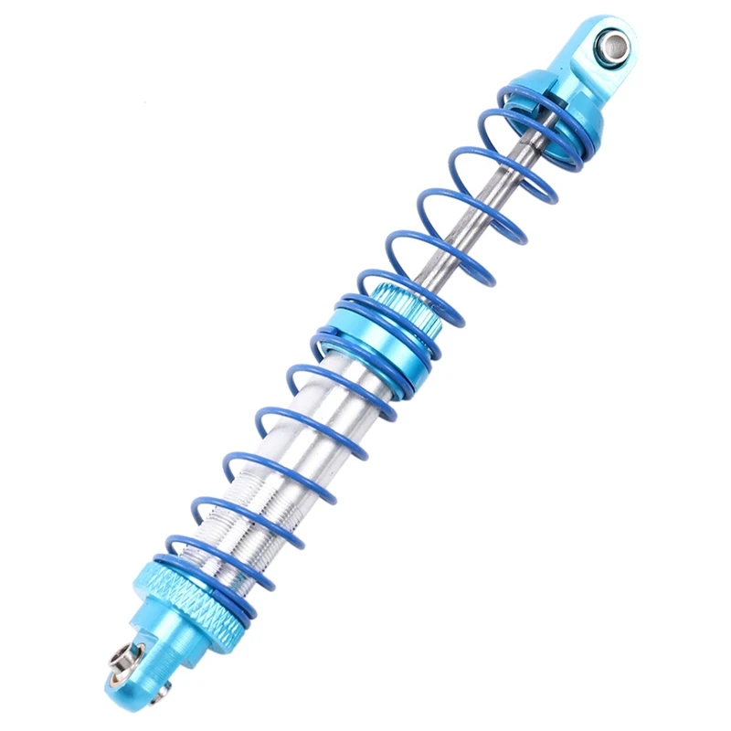 

2 Set RC Car Part: 1 Set Oil Adjustable Metal Shock Absorber Damper & 1 Set Metal Rear Front Shock Mount Lift Shocks