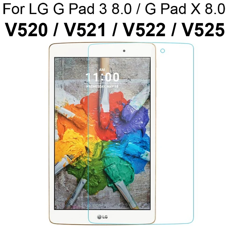 Защитная пленка для экрана из закаленного стекла LG GPad 3 8 0 дюймов V520 G Pad X V521 V522