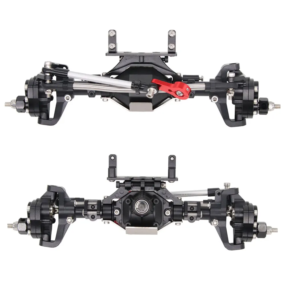 

Алюминий портал ось Корпус для 1/10 RC гусеничного осевой SCX10 II 90046 90047 Defender мустанга Chevrolet металлические детали для модернизации