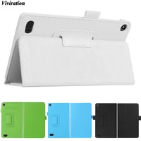 flip leather case for amazon kindle fire 7 2015 fire 7 2017 dh 7 inch white black tablet netbook shell cover vogue accessories