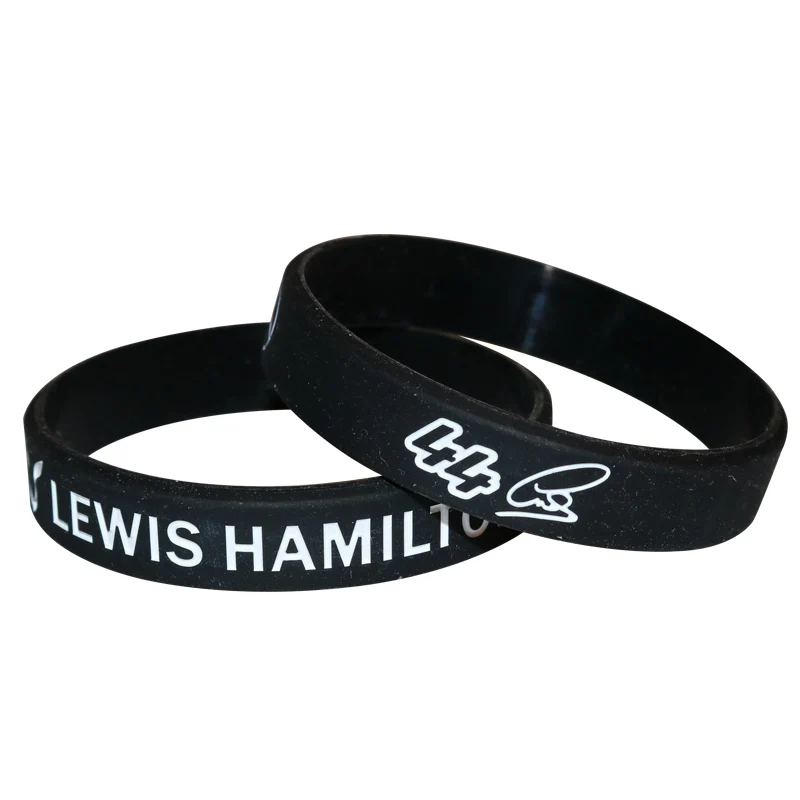 1 шт. силиконовый браслет Льюис Гамильтон на память для мужчин модные ювелирные