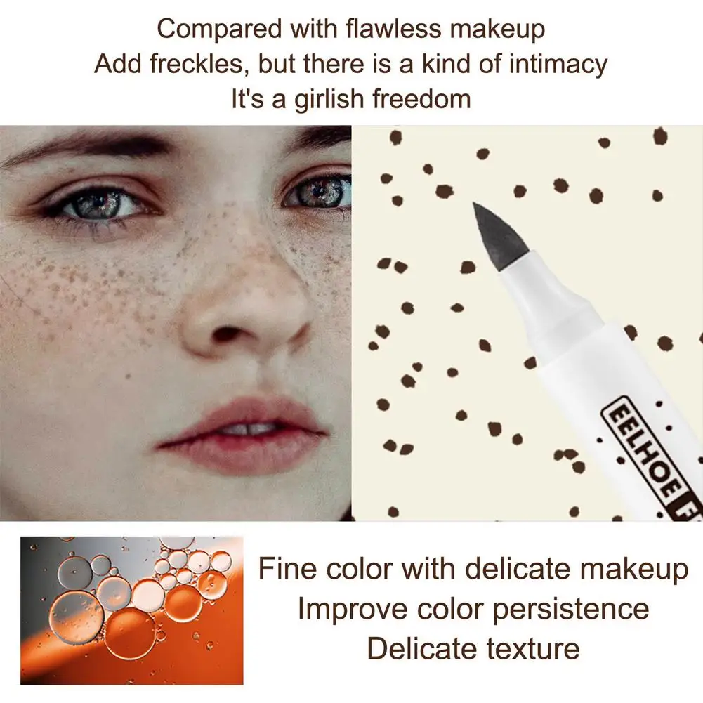 Ручка для веснушек инструмент макияжа из искусственных Косметическая ручка с