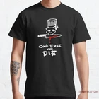 Bourdain готовить Бесплатная или под давлением наклейка на рубашку с маской Горячая продажа Клоун футболка для мужчиндля женщин с принтом ужас Женская одежда, модная футболка