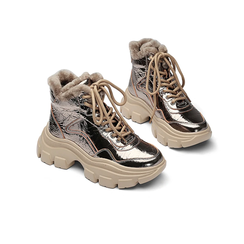 

Europe stand high for 2020 new cotton shoes women winter shoes add sponge thick bottom torre sports shoes for the goods