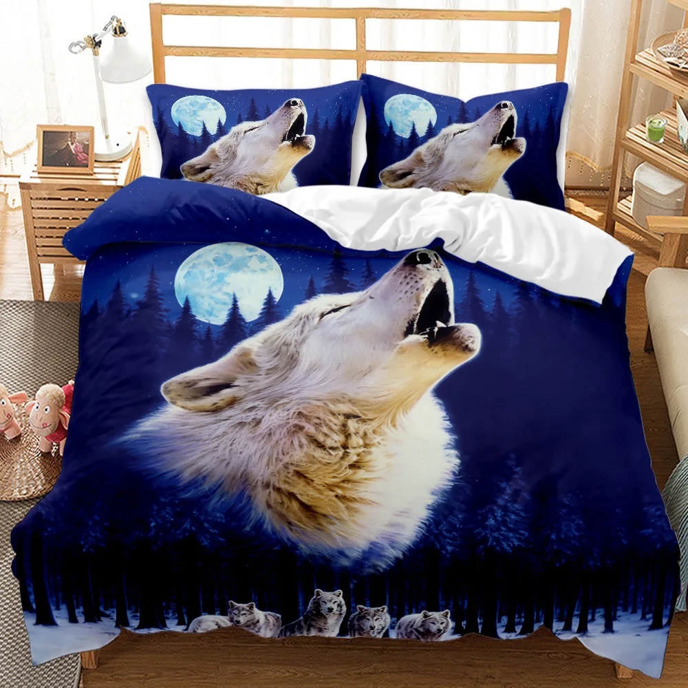 

KOTUEDENAVY Comforter Set Man Duvet Cover 3D Cool Printing Bedding Set Pillowcase Single Double King Size 3pc Bed Cover Set