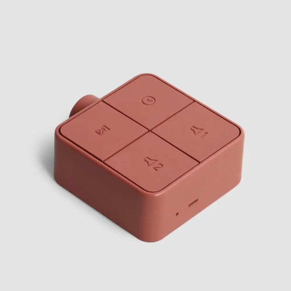 

Multi-function Alarm Clock Vintage Mini Cute Solid Color Clocks Square Shape Rechargeable Alarm Clock with Night Light