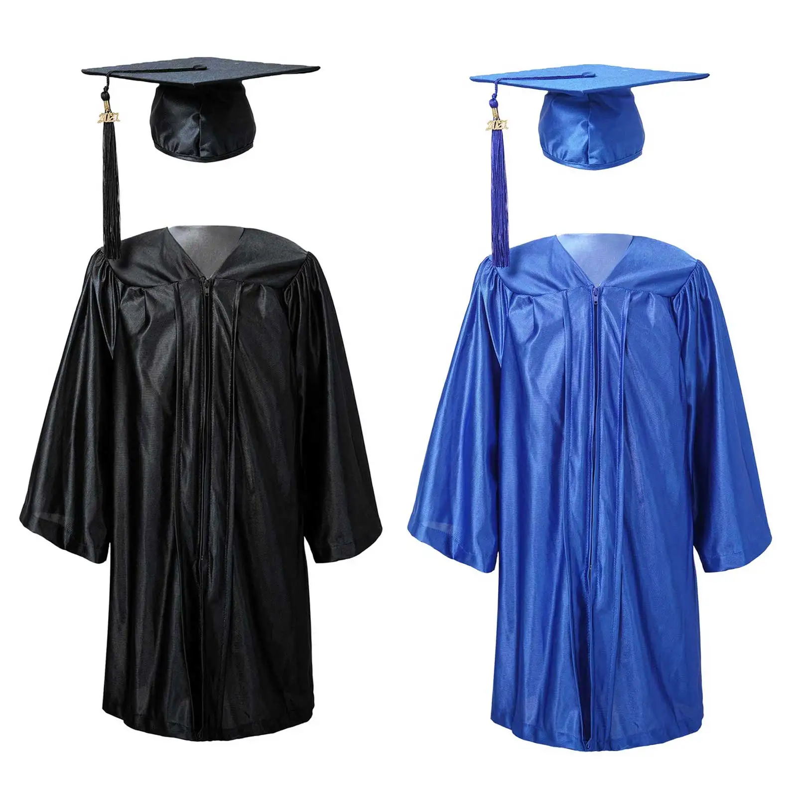 Детский свободный халат с бахромой для мальчиков и девочек начальной школы |