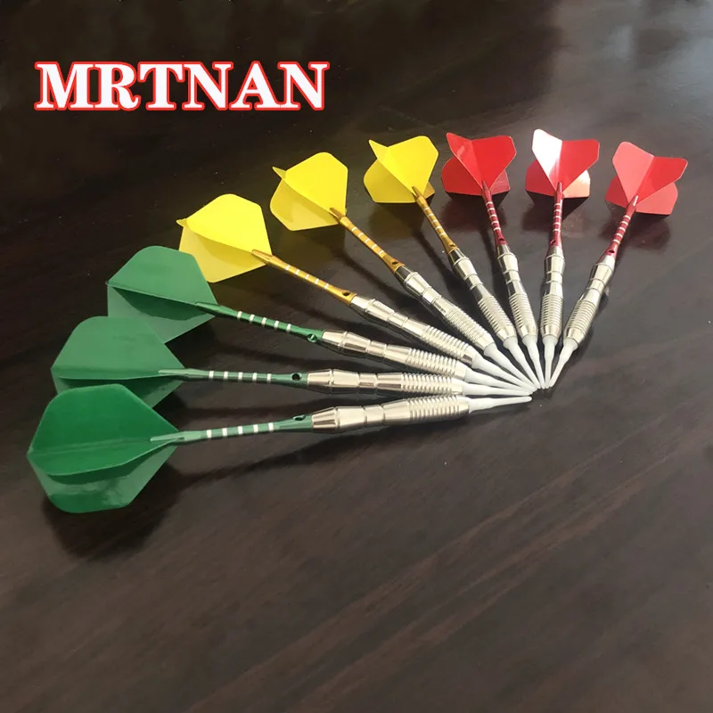 

High quality 3 pieces/set of 18g nylon plastic soft darts aluminum shaft high quality darts indoor sports professional darts