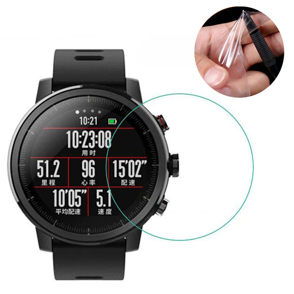 Для Huami Amazfit Pace Stratos Verge Lite Новая модная мягкая термополиуретановая Гидрогелевая