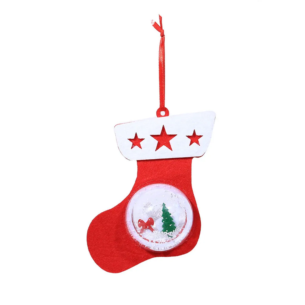 Рождественские украшения круглые шары для праздника вечеринки милые деревья