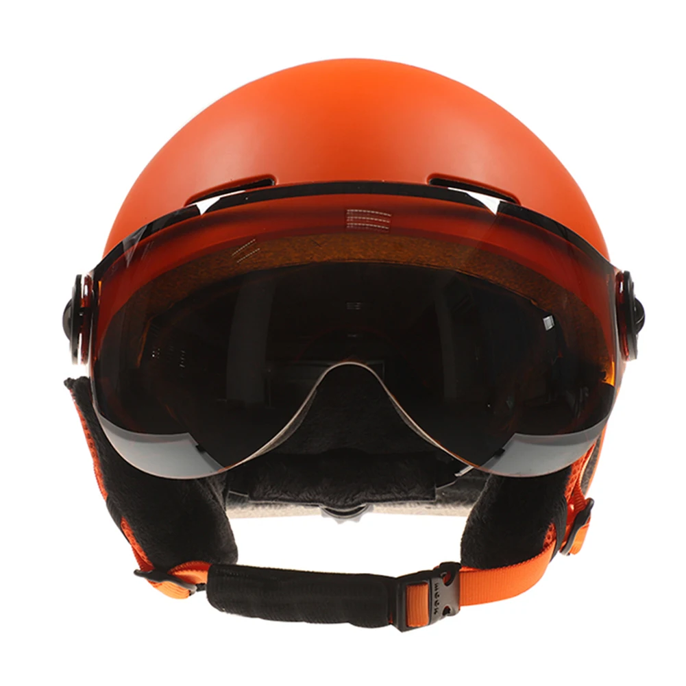 Новый лыжный шлем для мужчин и женщин цельно литый Зимний Лыжный спорт Сноуборд