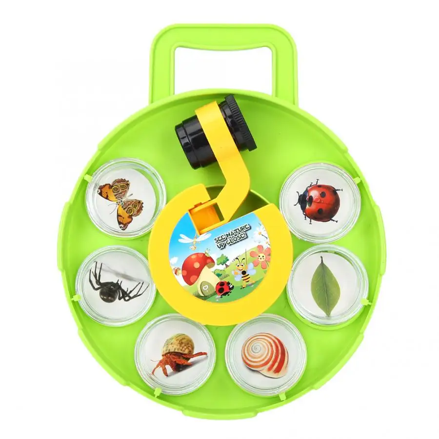 Ящик для наблюдения за биологией детский увеличительный портативный ящик