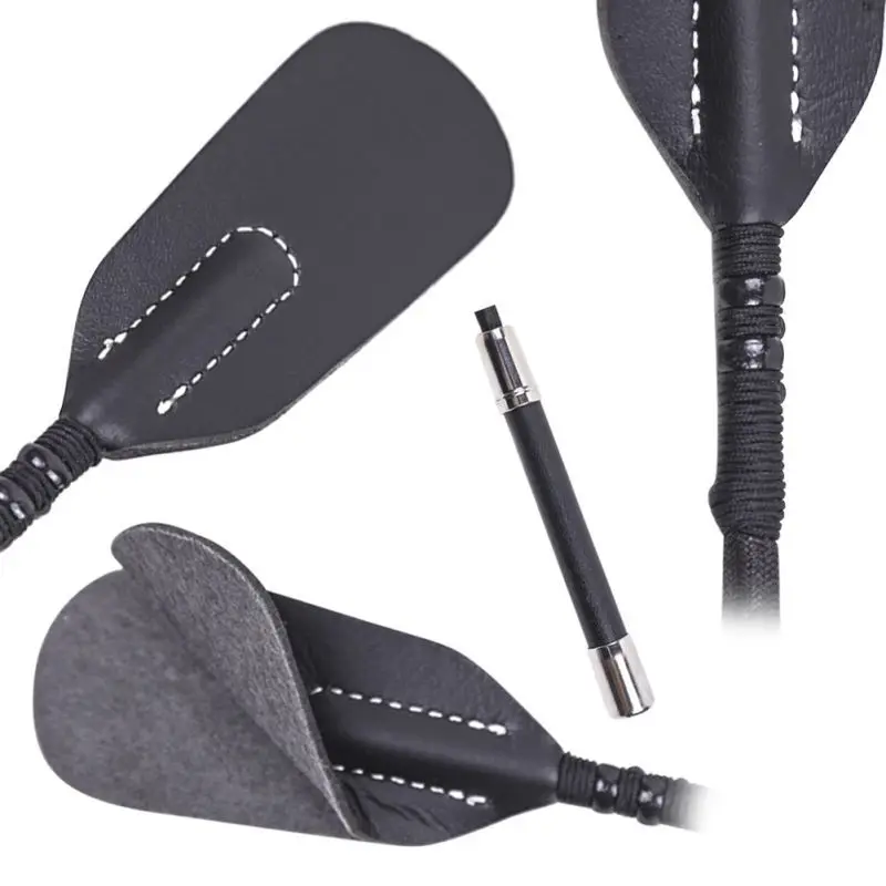 45 см/53 см поводок для плетения из кожи питомца долговечная палка любовь наездница