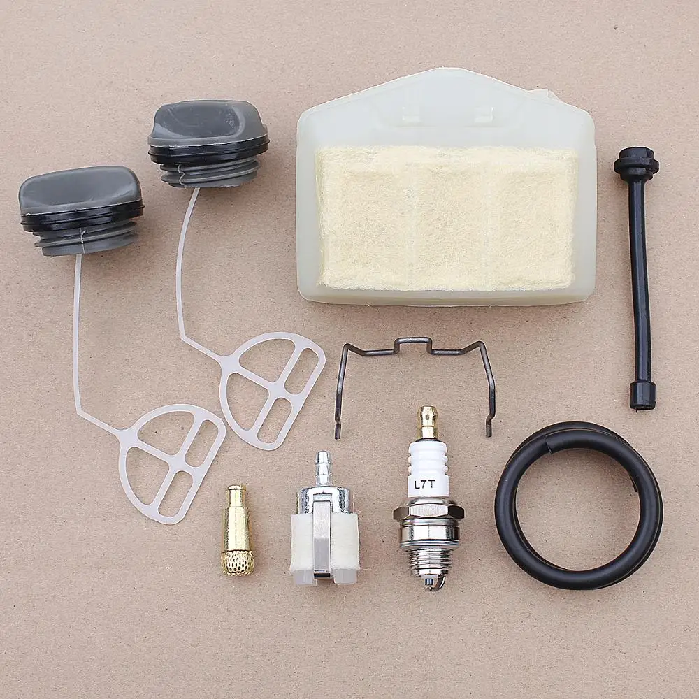 Воздушный фильтр w топливный масляный колпачок комплект для Husqvarna 365 362 372 371