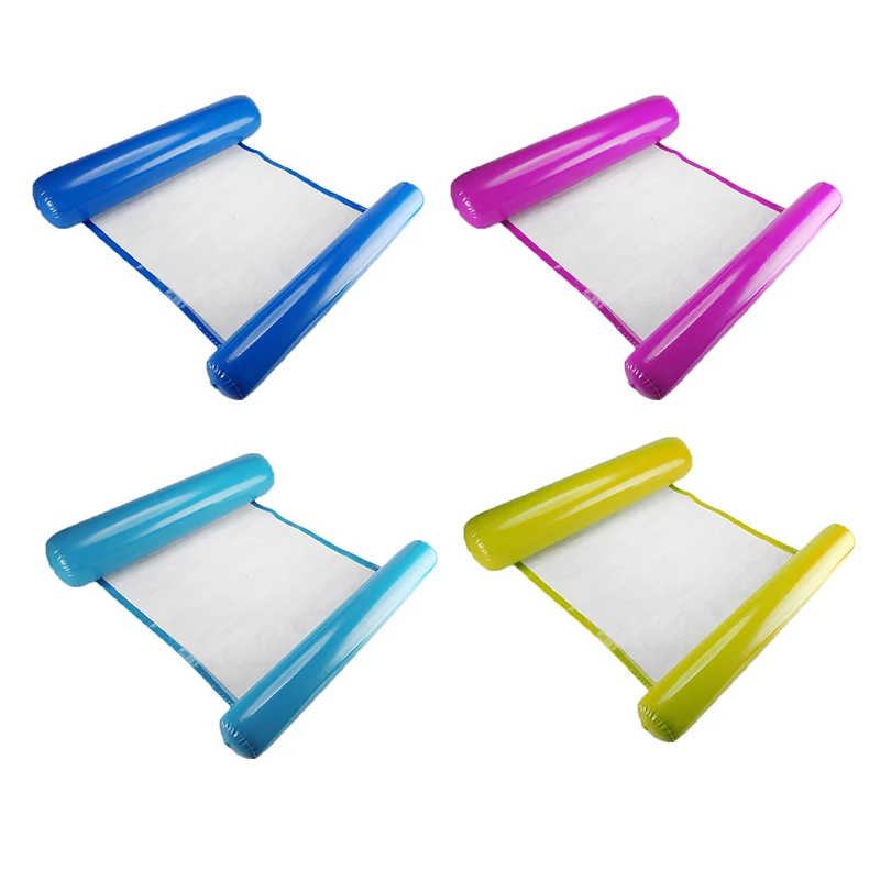 Летний матрас для плавания надувная плавающая кровать бассейна водный гамак