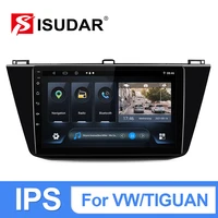 isudar android 10 car radio for vwvolkswagentiguan 2017 2019 car multimedia gps canbus camera dsp wifi 10 1ips screen no 2din