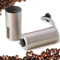portable stainless steel bean grinder household hand coffee mill hand coffee mill 30g with adjustable conical ceramic core