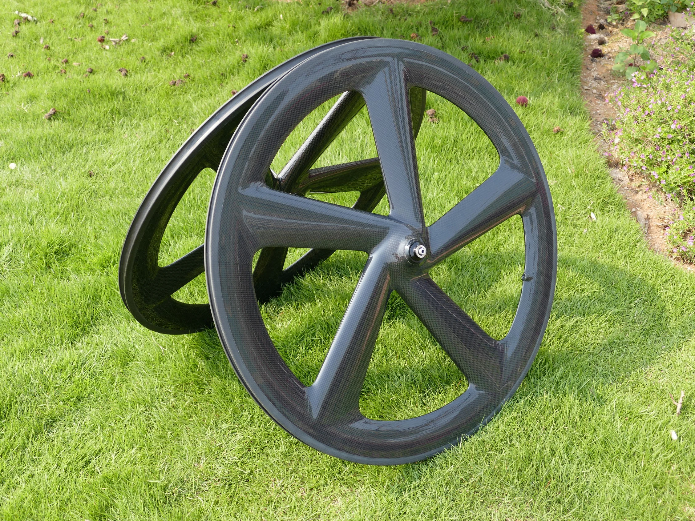 _-CW55 совершенно новый полный углеродный дорожный велосипед с пятью спицами