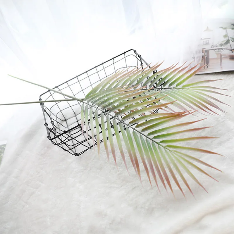 Градиентные рампы пластиковые искусственные растения тропические пальмы листья