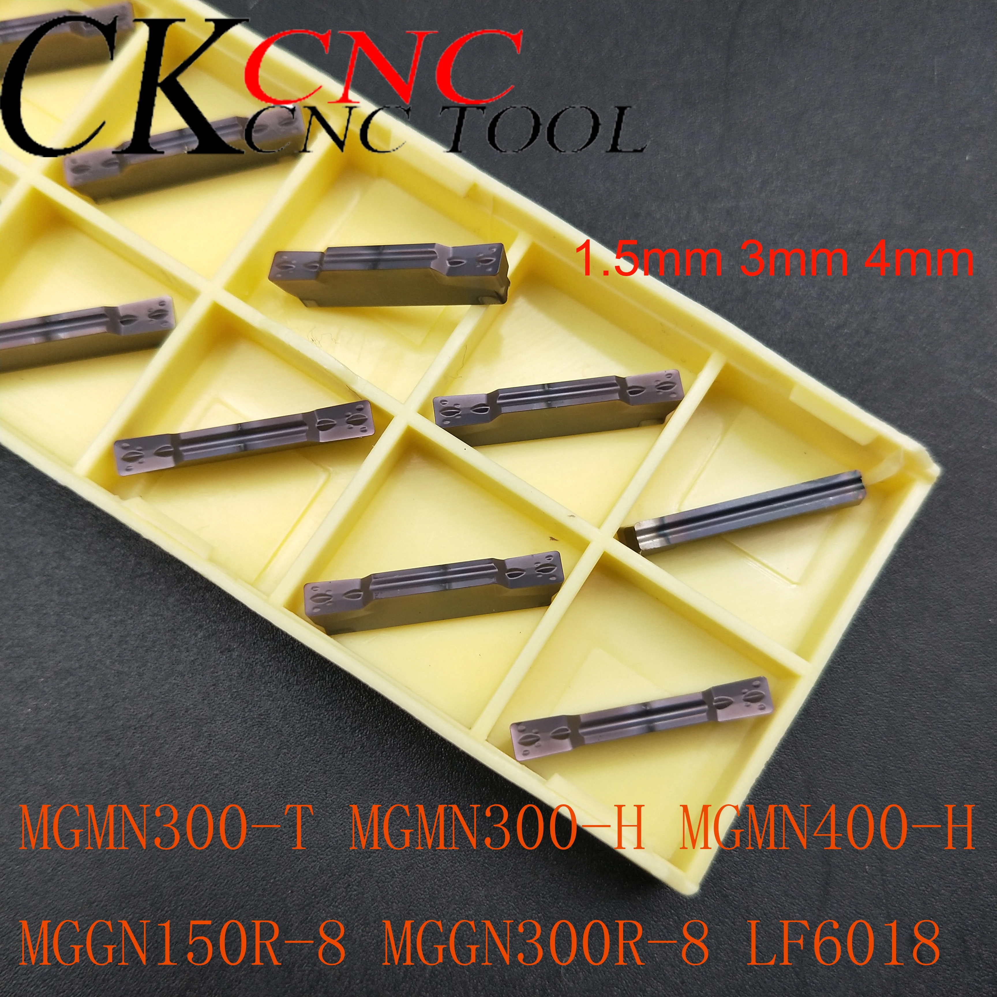 

MGMN300-T MGMN300-H MGMN400-H MGGN150R-8 MGGN300R-8 LF6018 cnc lathe Cutting off grooving blade for processing stainless steel
