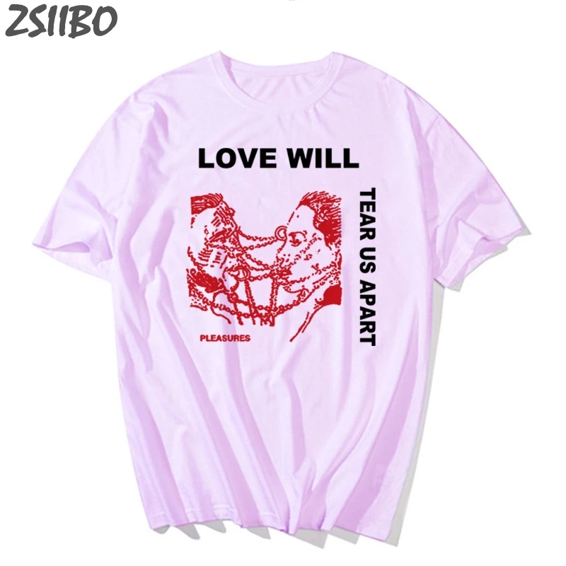 Для мужчин футболка Lil рэпер lil peep открытым Любовь разорвет нас с крутым принтом