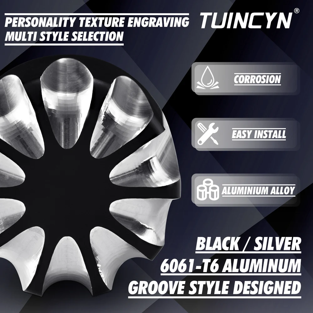 Мотоциклетная хромированная крышка передней оси Крышка Гайка Болт Комплект