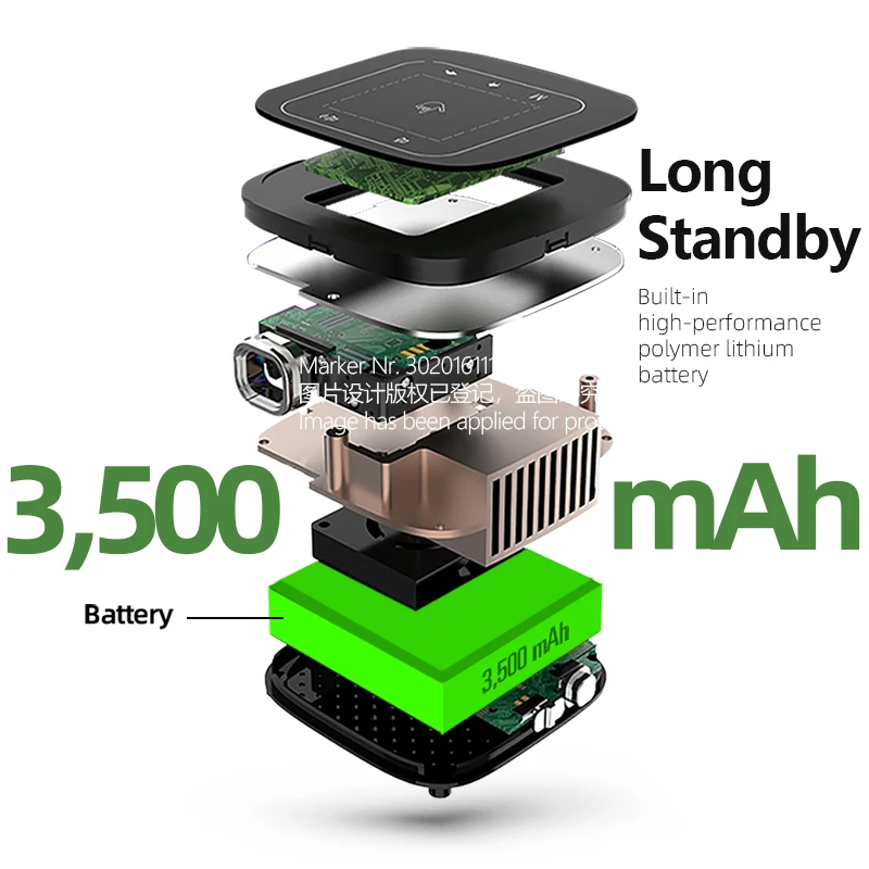 Мини-проектор AUN 120 дюймов X4 Android 7 1 WIFI Bluetooth значение Портативный Светодиодный