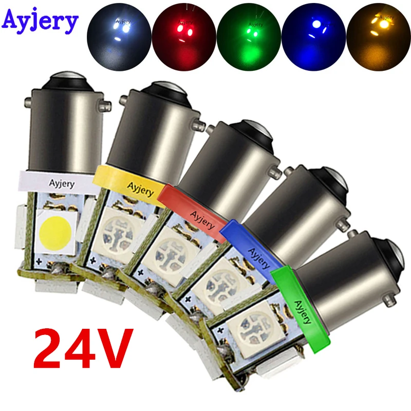AYJERY оптовая продажа 500 шт. BA9S T4w 5050 5 SMD T11 T4W Автомобильный светодиодный светильник