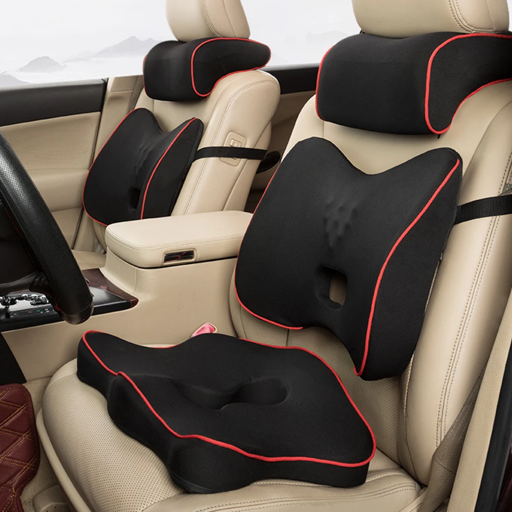 1 комплект мягкая подушка для шеи с эффектом памяти хлопковая Подушка на заднее