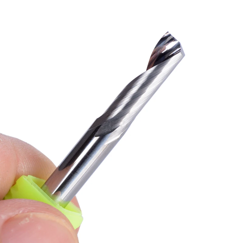 20pcs 6x22mm одиночное фрезерование канавок резаки для алюминия CNC инструменты твердосплавные, алюминиевые композитные панели