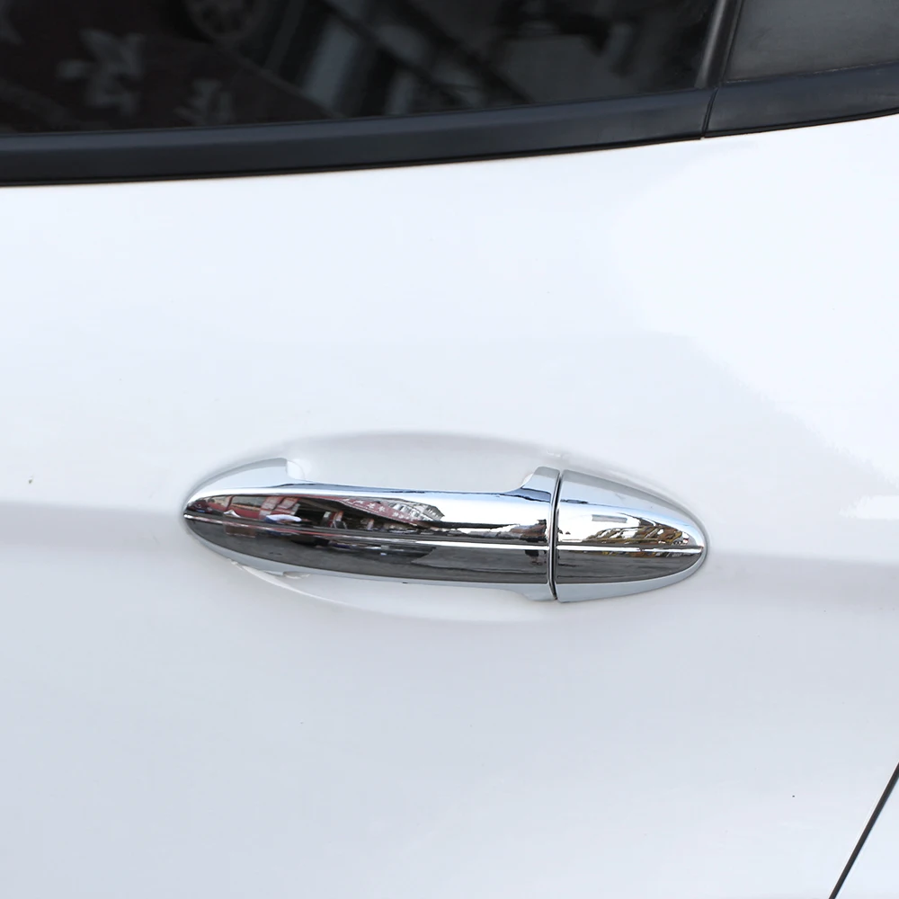 Наружная ручка двери автомобиля из АБС пластика и нержавеющей стали наклейка