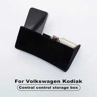 for volkswagen skoda kodiaq karoq gt 2016 2020 central control storage box interior modification device organize accessories