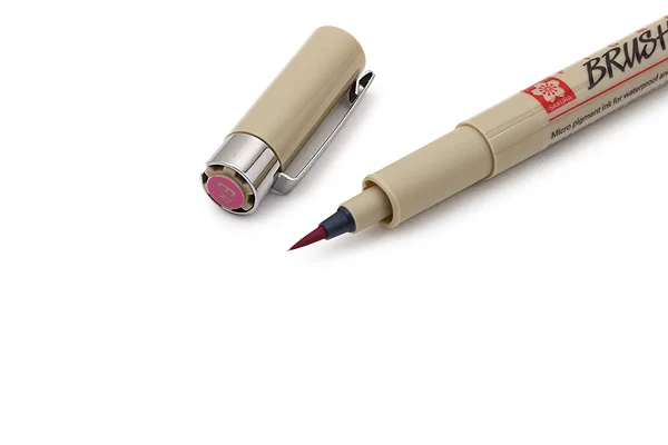 1 шт. Sakura Micron тонкая ручка кисть мягкая водонепроницаемая мультфильмы 9 цветов