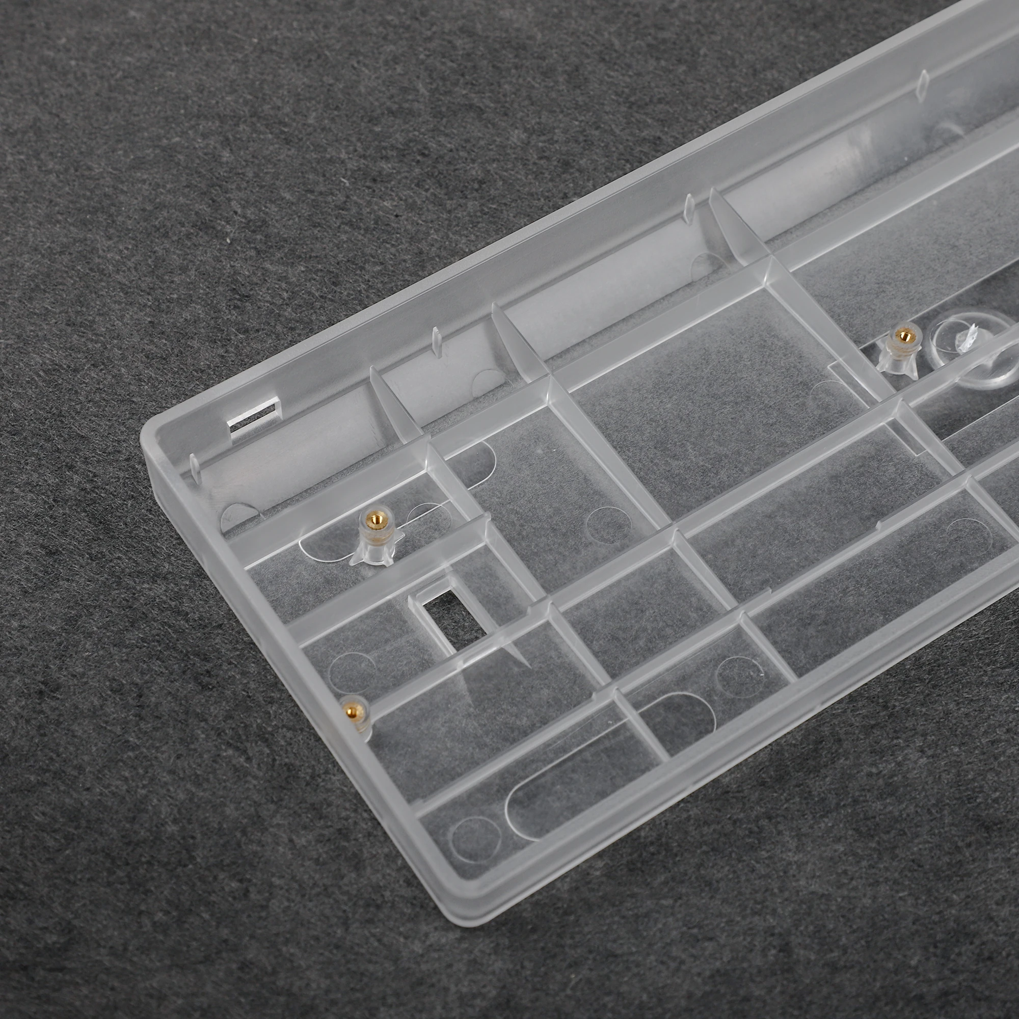 Прозрачный молочно белый блестящий прозрачный GH60 пластиковый чехол PCB Costar Plate Hand