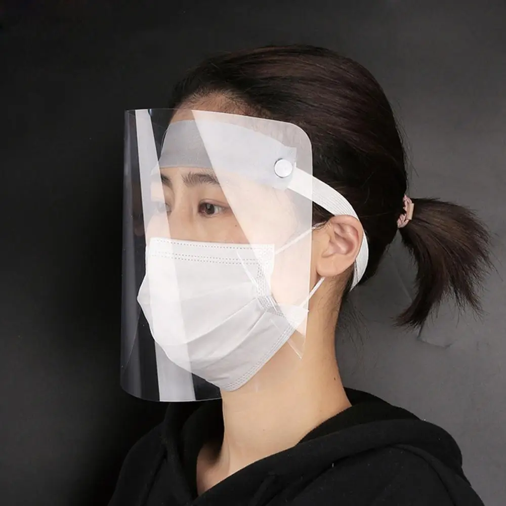 Безопасная прозрачная маска для шлифовки лица защитный козырек глаз