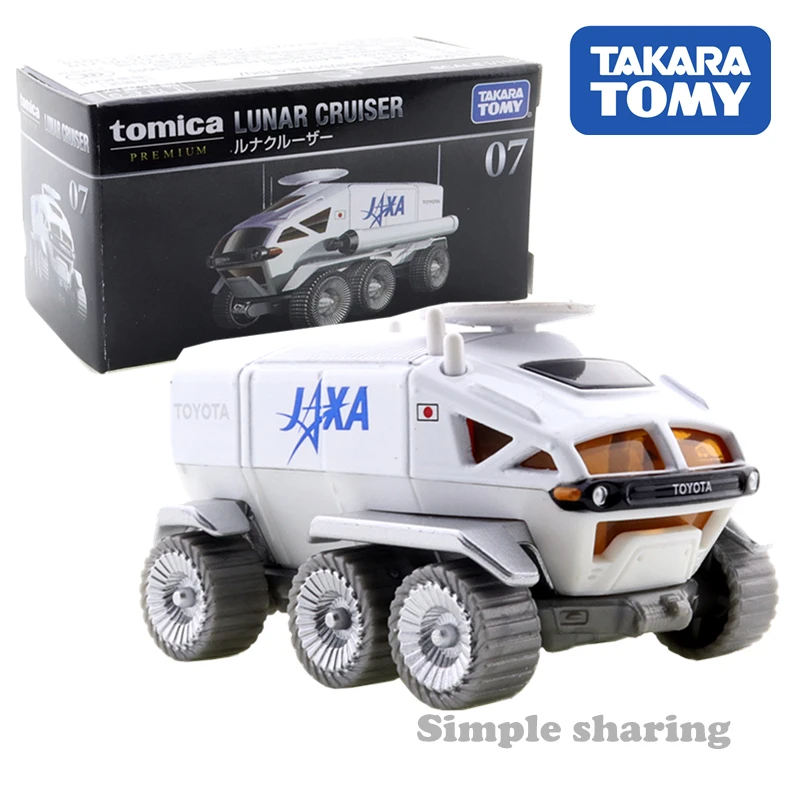 

Takara Tomy Tomica Premium 07 Toyota Lunar Cruiser Moon Vehicle 1/110 Car Kids Toys Motor Vehicle Diecast Metal Model