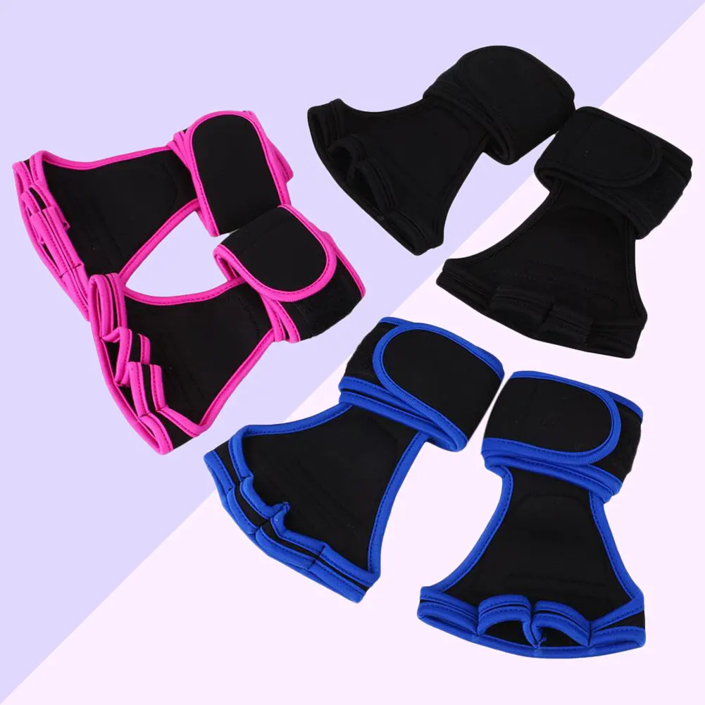 Для мужчин и женщин фитнес тяжелая атлетика перчатки тренировки наручные