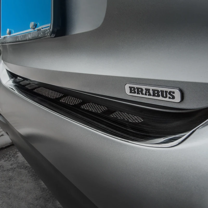 Автомобильный задний для багажника бампера накладка Нержавеющая сталь Rearguard