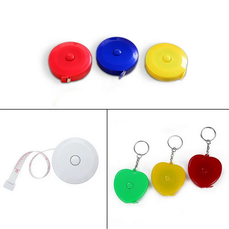 

Portable Retractable Ruler Centimeter Belt Children Height Ruler Centimeter Inch Roll Tape 150cm/60"Measuring Tape 1pc