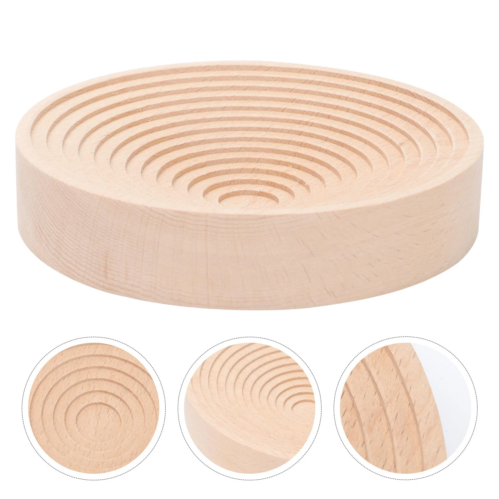 1pc Bread Tray Wooden Dinner Plate Simple Restaurant Dessert Wood | Дом и сад
