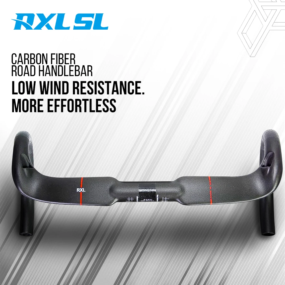 

Из углеродного волокна, шоссейный руль RXL SL Велоспорт велосипед велосипедный руль для велосипеда из углеродного волокна, руль 31,8 мм * 400/420/440 ...