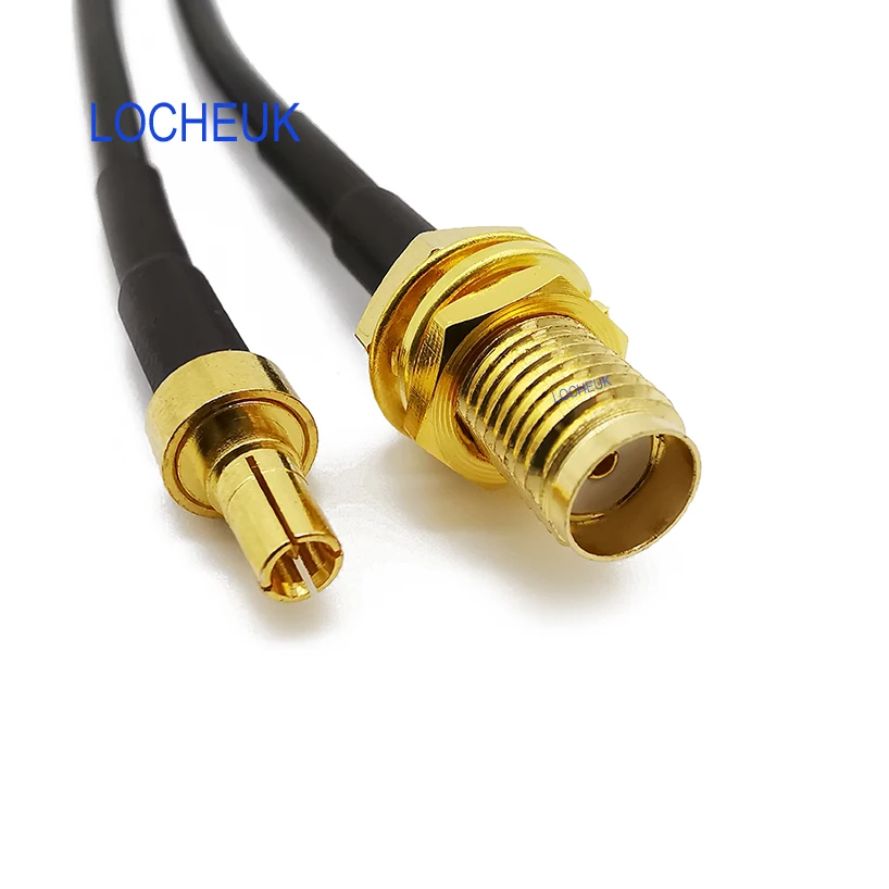 USB модем SMA гнездо К CRC9 штекер прямой позолоченный Разъем RF коаксиальный Pigtail RG174