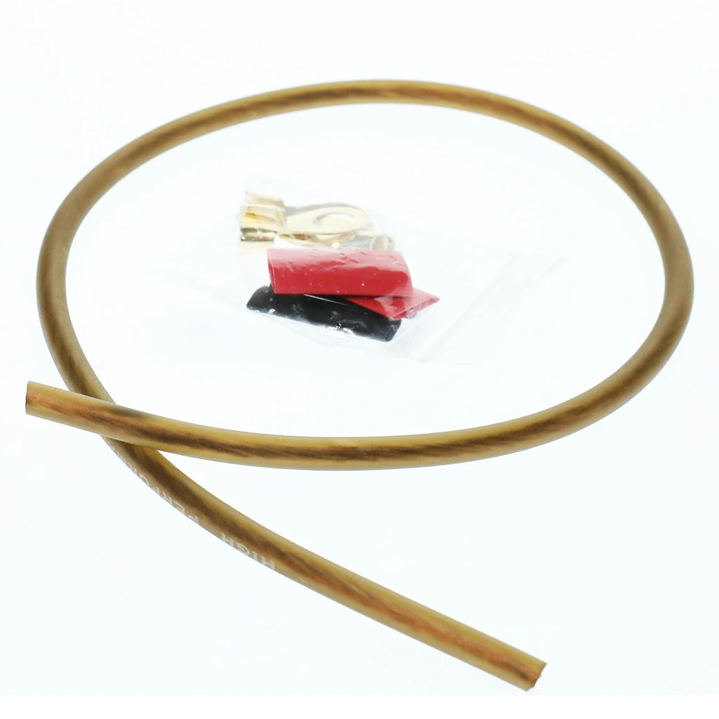 1 комплект автомобильный аудио сабвуфер усилитель проводка провода Комплект W/60A